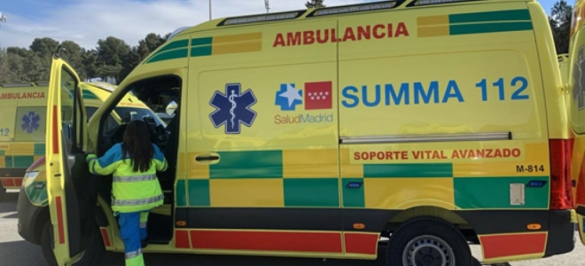 La Comunidad de Madrid aprueba 162 millones para el transporte sanitario urgente